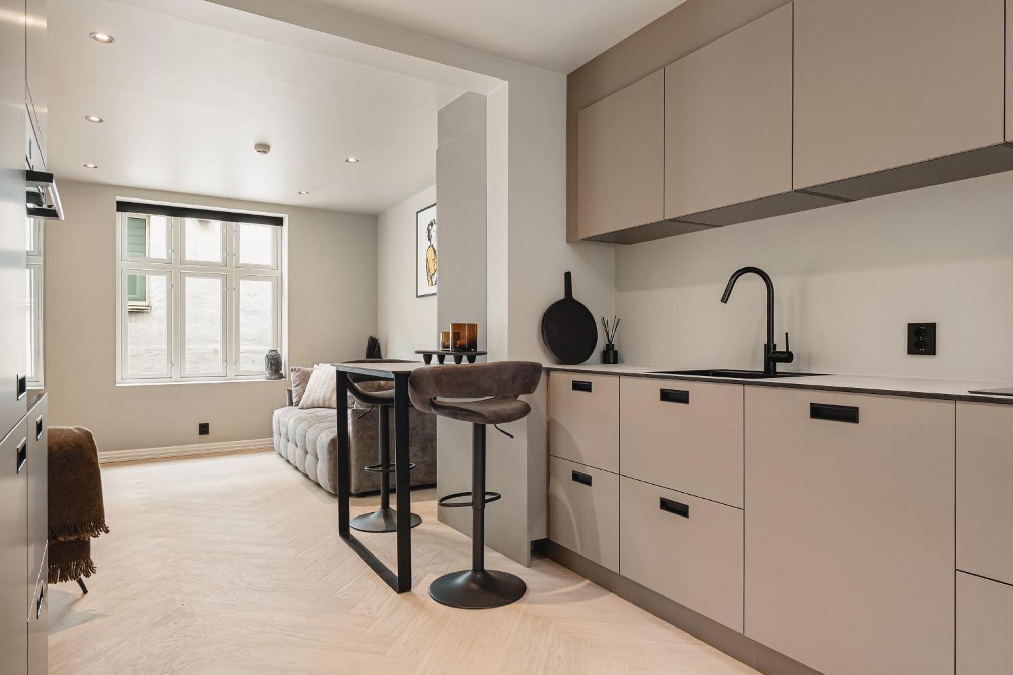 Bryggen // Floyen Living Apartment Берген Екстериор снимка